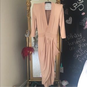 Zhivago Blush Midi Dress - Revolve